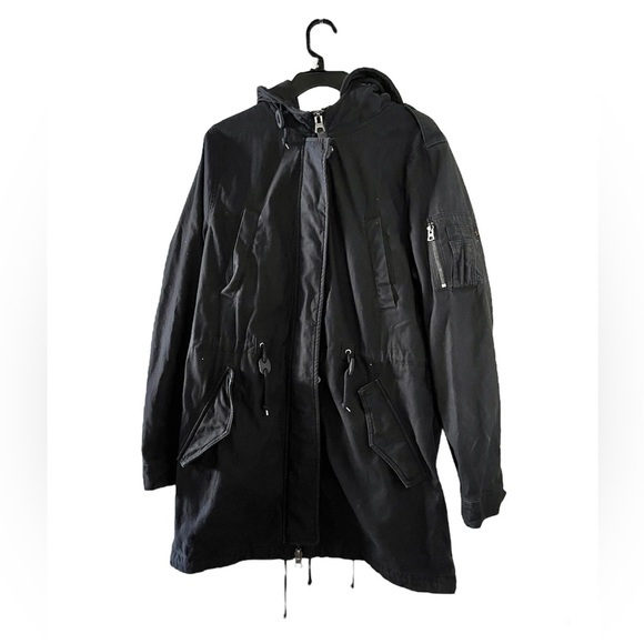 Alpha Industries US Defense Dept Contractor 1959  Military Utility Flight Jacket - Picture 2 of 11